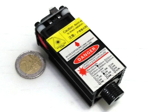 Modulo laser 12v 450nm blu - 12v,