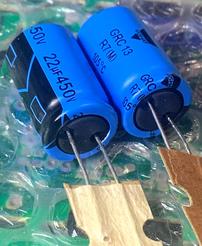 Vishay 22uf 450v 105 - 450v, 105°